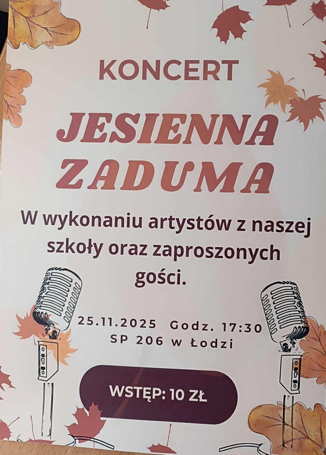 Koncert jesienna Zaduma