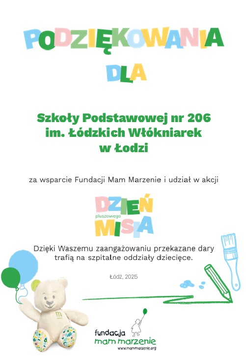 Podziękowanie