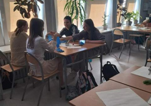 Zajęcia w klasie 7a.