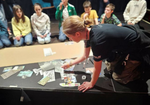 Uczestnicy projektu podczas jednych z zajęć projektowych.