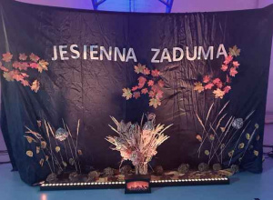 Fragment dekoracji na koncert.