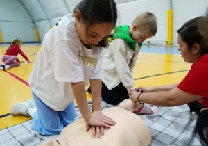 Ćwiczenia na fantomach.