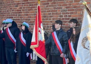 Poczet Sztandarowy naszej szkoły.