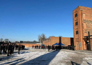 Teren dawnej fabryki, obecnie Muzeum.