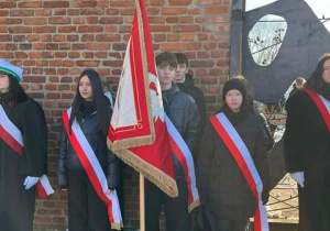 Poczet Sztandarowy naszej szkoły.