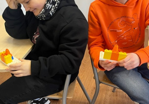 Lego w klasie 5a.