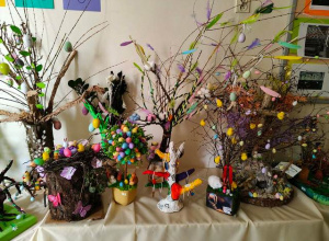 Wystawa prac konkursowych.