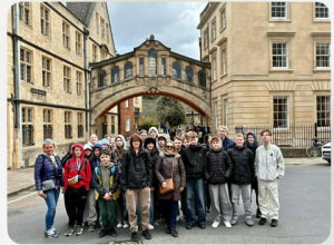 Uczniowie w Londynie.