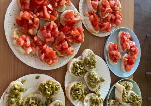 Hiszpańskie tapas.
