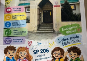 Plakat promujący naszą szkołę.