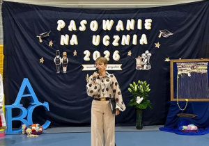 Wystąpienie dyrektora szkoły.