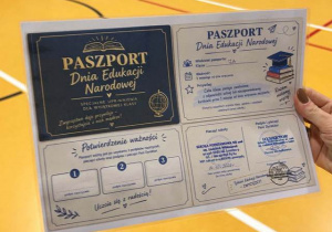 Paszport za 3 miejsce.